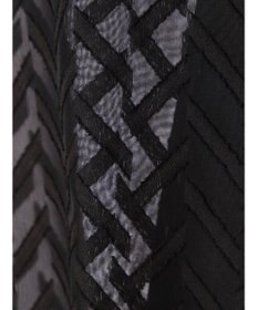 earth music&ecology ツッキリジャガードショートブラウス