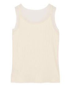 YECCA VECCA チュールMIXリブインナー