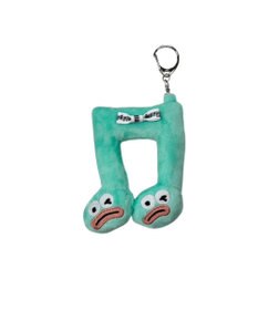 WEGO るんるん音符モンスターぬいぐるみキーホルダー