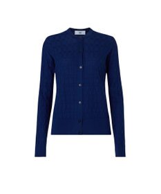 DAKS John Smedley for DAKS ハウスチェックカーディガン
