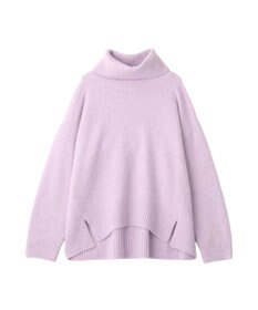 YECCA VECCA スリットタートルネックニット