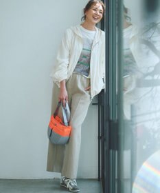 Y'SACCS Y’SACCS×SHIHO　COLONE(コロン）コンビカラーショルダーバッグ