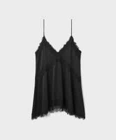 GRACE CONTINENTAL サテンレースキャミ