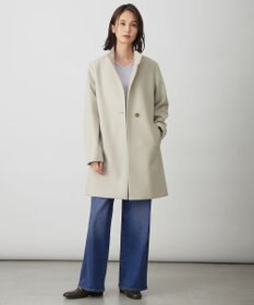 J.PRESS LADIES 【洗える】BASIC STRETCH DENIM ワイド ストレート デニム