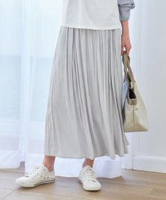 ANY 【ウエストゴム】ラップギャザースカーチョ