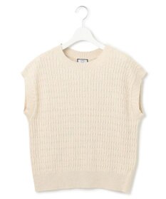 J.PRESS YORK STREET 【WOMEN】コットンケーブル ベスト