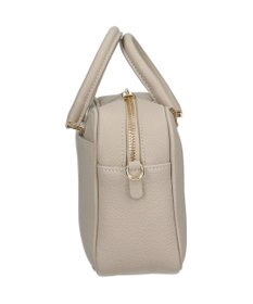 INTER-CHAUSSURES 【CHRISTIAN VILLA】ボックスシルエットレザーハンドバッグ