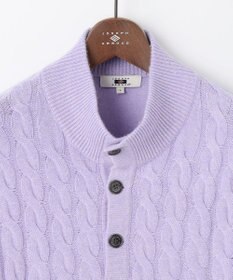 JOSEPH ABBOUD 【カシミヤ混/洗える】カシミヤブレンド ハイネック プルオーバー ニット