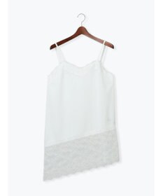 Te chichi イレギュラーヘムレイヤードレースキャミ