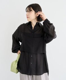 Green Parks ＳＥＴ２点シアーシャツ＋ビスチェ