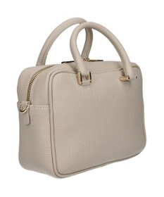 INTER-CHAUSSURES 【CHRISTIAN VILLA】ボックスシルエットレザーハンドバッグ