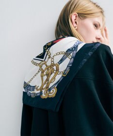 uncrave チェーン シルクスカーフ