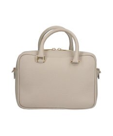 INTER-CHAUSSURES 【CHRISTIAN VILLA】ボックスシルエットレザーハンドバッグ