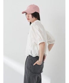 earth music&ecology エンブロイダリープルオーバー