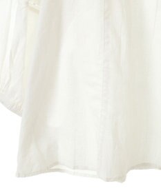 CRAFT STANDARD BOUTIQUE フリル使いマニーレースピンタックブラウス