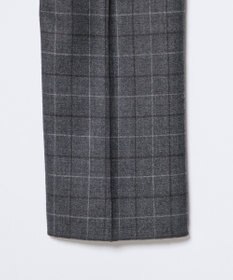 J.PRESS MEN 【TREATMENT WOOL】ストレッチサキソニーチェック スラックス