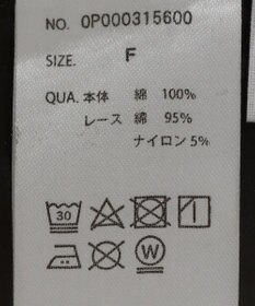 CRAFT STANDARD BOUTIQUE フリル使いマニーレースピンタックブラウス