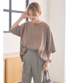 AMERICAN HOLIC 接触冷感　衿リブブラウソー