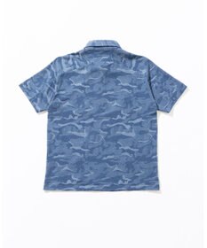 JOSEPH ABBOUD MOUNTAIN 【吸水速乾・男女兼用】カモフラジャガードポロシャツ