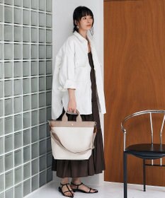 TOPKAPI 【Breath TOPKAPI】RIPPLE リプル ファスナー付 縦型 2way トートバッグL