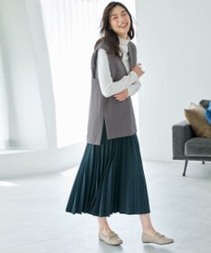 ANY フェイクウールベスト