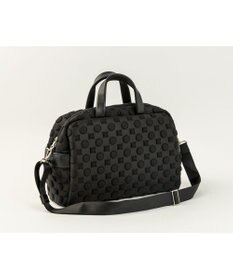 MIYABIYA 【撥水加工】La quoh with kirakaracho 南蛮七宝エンボスボンディング ボストン