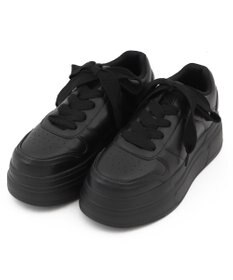 WEGO ボリュームレースアップ厚底スニーカー