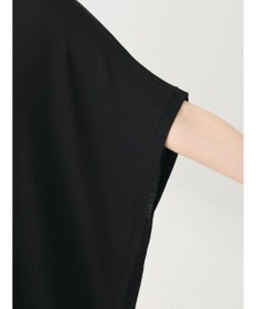 Green Parks 推しニット　裾ラインポンチョ型チュニック