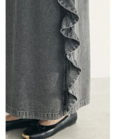 Green Parks ■ＥＳＣＡＲ　デニムサイドラッフルスカート