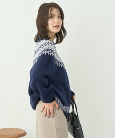 earth music&ecology オーロララメノルディックチュニック