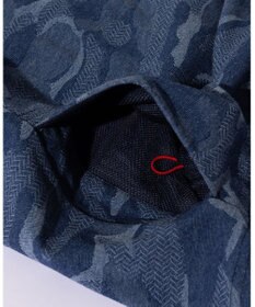 JOSEPH ABBOUD MOUNTAIN 【吸水速乾・男女兼用】カモフラジャガードポロシャツ