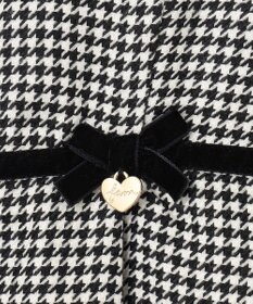 ANY KIDS モノトーン音符ジャンパースカート