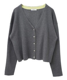 earth music&ecology コンパクトカーディガン