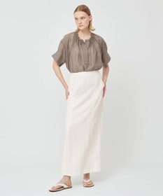 BEIGE， BURDOCK / Iラインスカート