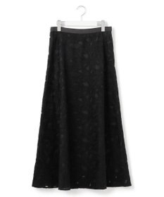 23区 【GOLD LABEL】チュールヘアリーエンブロイダリー スカート