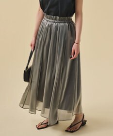 uncrave 【手洗い可】ブライトシャンブレー スカート（uncrave STANDARD）