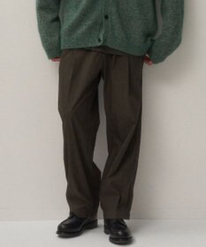 ATON SHRINK COTTON LAWN | ルーズフィットパンツ - UNISEX