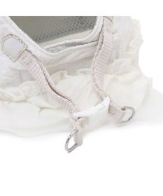 PET PARADISE cherircouture フリフリハーネス 《ホワイト》 小型犬 ４Ｓ/３Ｓ