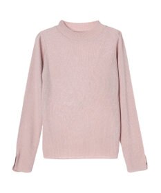 earth music&ecology シアーリブニットプルオーバー