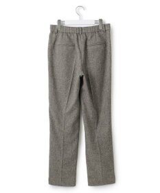 23区 L 【洗える/セットアップ対応】ウールライクカルゼ テーパード パンツ