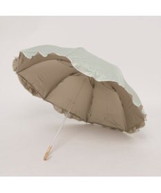 UNBILLION カシュネ cachenez / 【晴雨兼用】【日傘】 UV カット率99％以上 PUへプラムトップレス折りたたみ傘