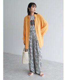 Green Parks ジャガードシアーシャツ