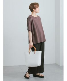 Te chichi 胸刺繍&バックプリントBIGTシャツ