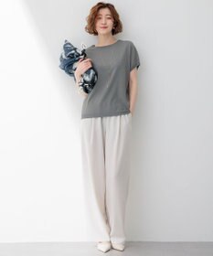 23区 L 【新色追加/VERY5月号掲載】レーヨンポリエステルストレッチ プルオーバー ニット