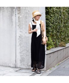 林八百吉商店 un chapeau  スカーフ付ペーパーハット