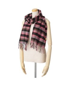 MOONBAT WEB限定【洗える】ミエル (miel) カシミヤ100％ チェックストール