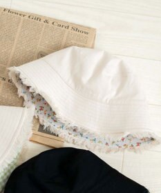 WEGO 2WAYフリンジバケットハット