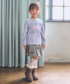 ANY KIDS リボンプリーツスカパン