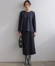 組曲 S バックフレアロングＴシャツ