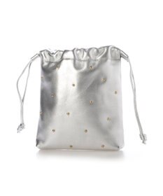 UNBILLION ペルケ perche / 牛革スタッズ・パラコード2wayドロストショルダー